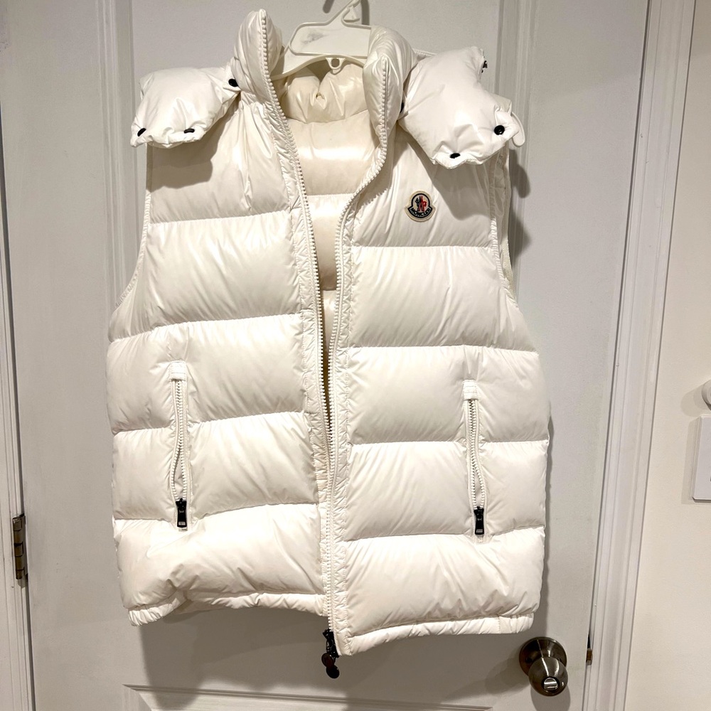 Moncler Gillet With Detachable Hoodie